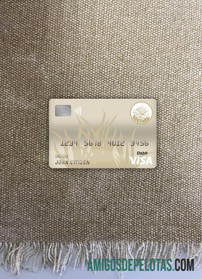 Banco da República Centro-Africana dos Estados da África Central (beac) Banco Visa Cartão de Débito Photolook Front modelo